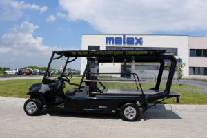 Pojazdy akumulatorowe Melex
